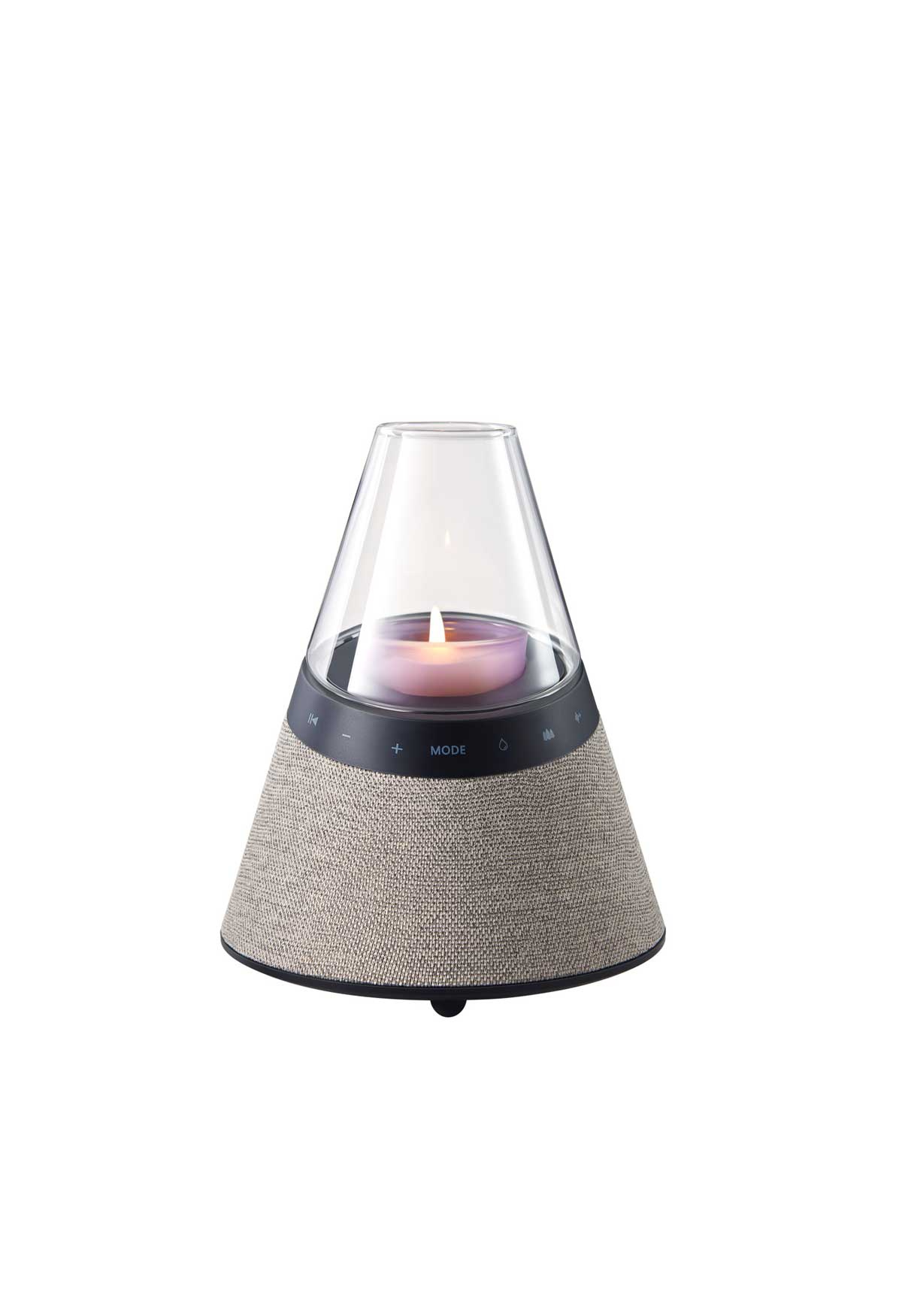 Aromatherapy Candle Bluetooth Speaker – Wireless High-Fidelity Sound & Relaxing Scent Diffuser with 9 Nature Sounds