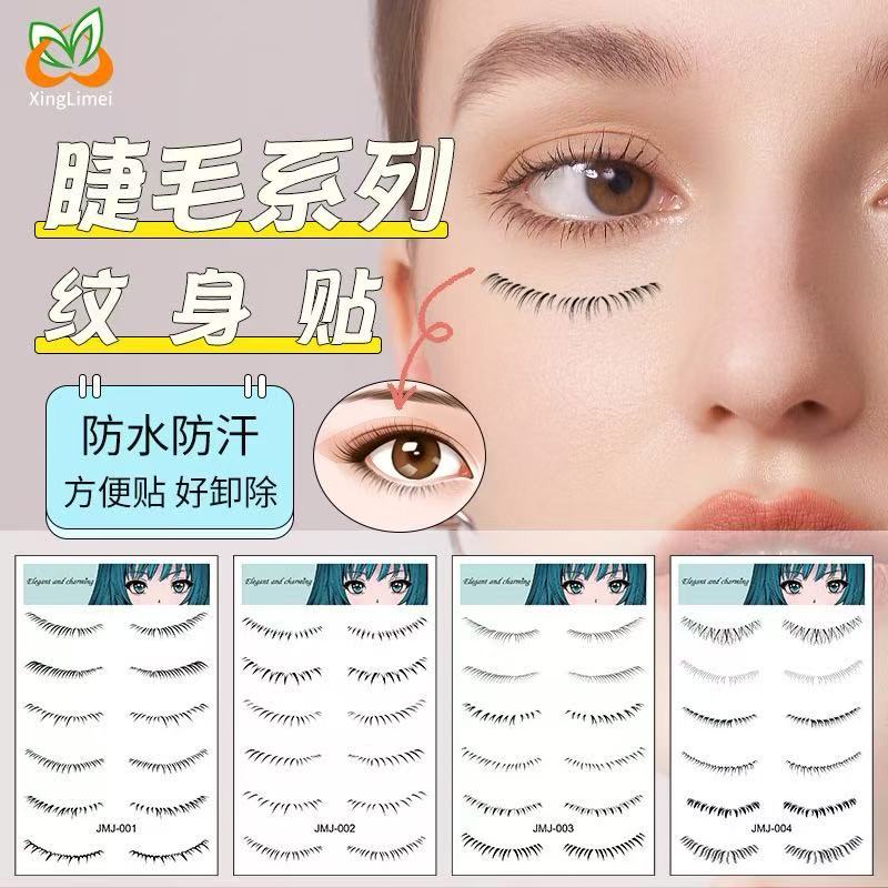 3D Realistic Lash Tattoo Stickers