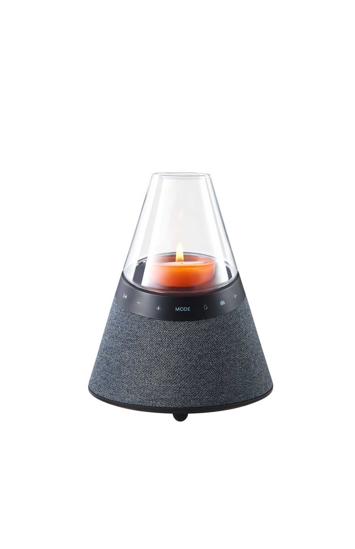 Aromatherapy Candle Bluetooth Speaker – Wireless High-Fidelity Sound & Relaxing Scent Diffuser with 9 Nature Sounds