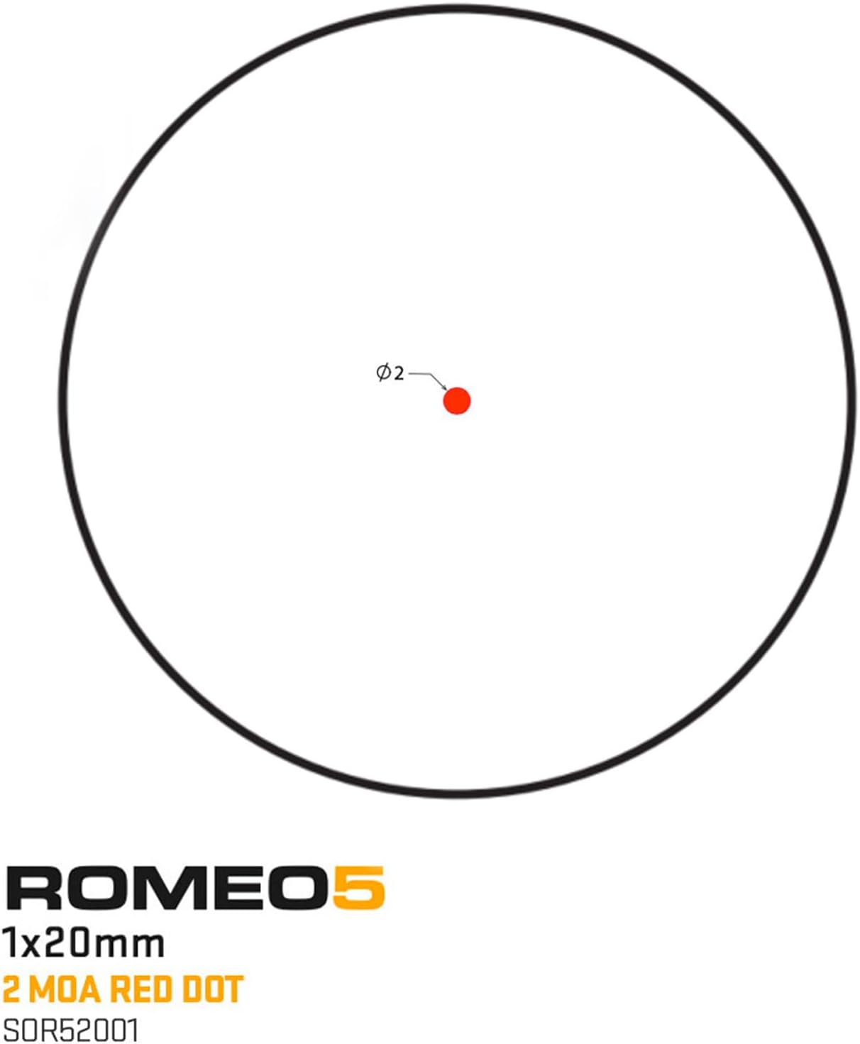 SIG SAUER ROMEO5 1x20mm Red Dot Sight