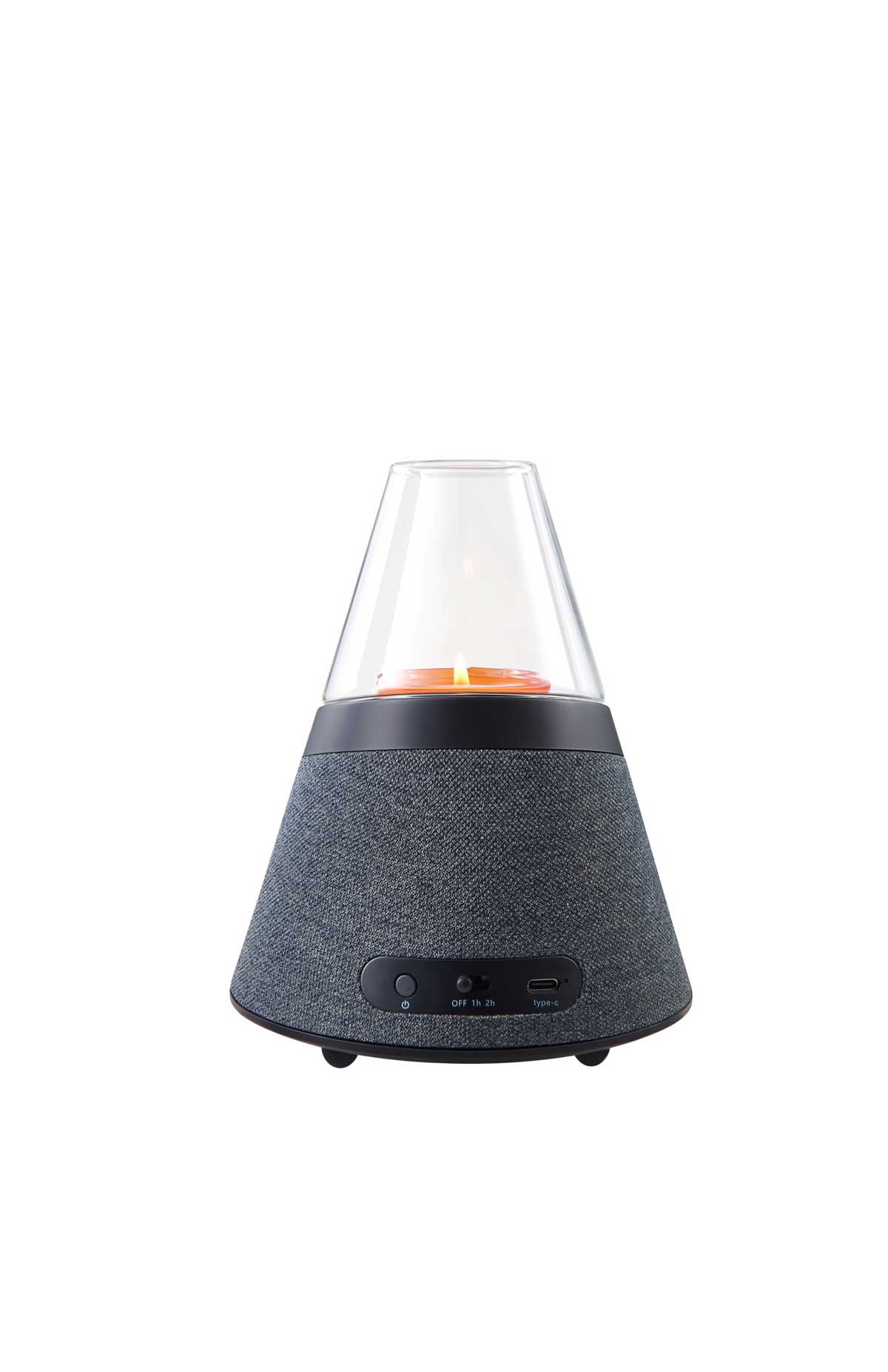 Aromatherapy Candle Bluetooth Speaker – Wireless High-Fidelity Sound & Relaxing Scent Diffuser with 9 Nature Sounds