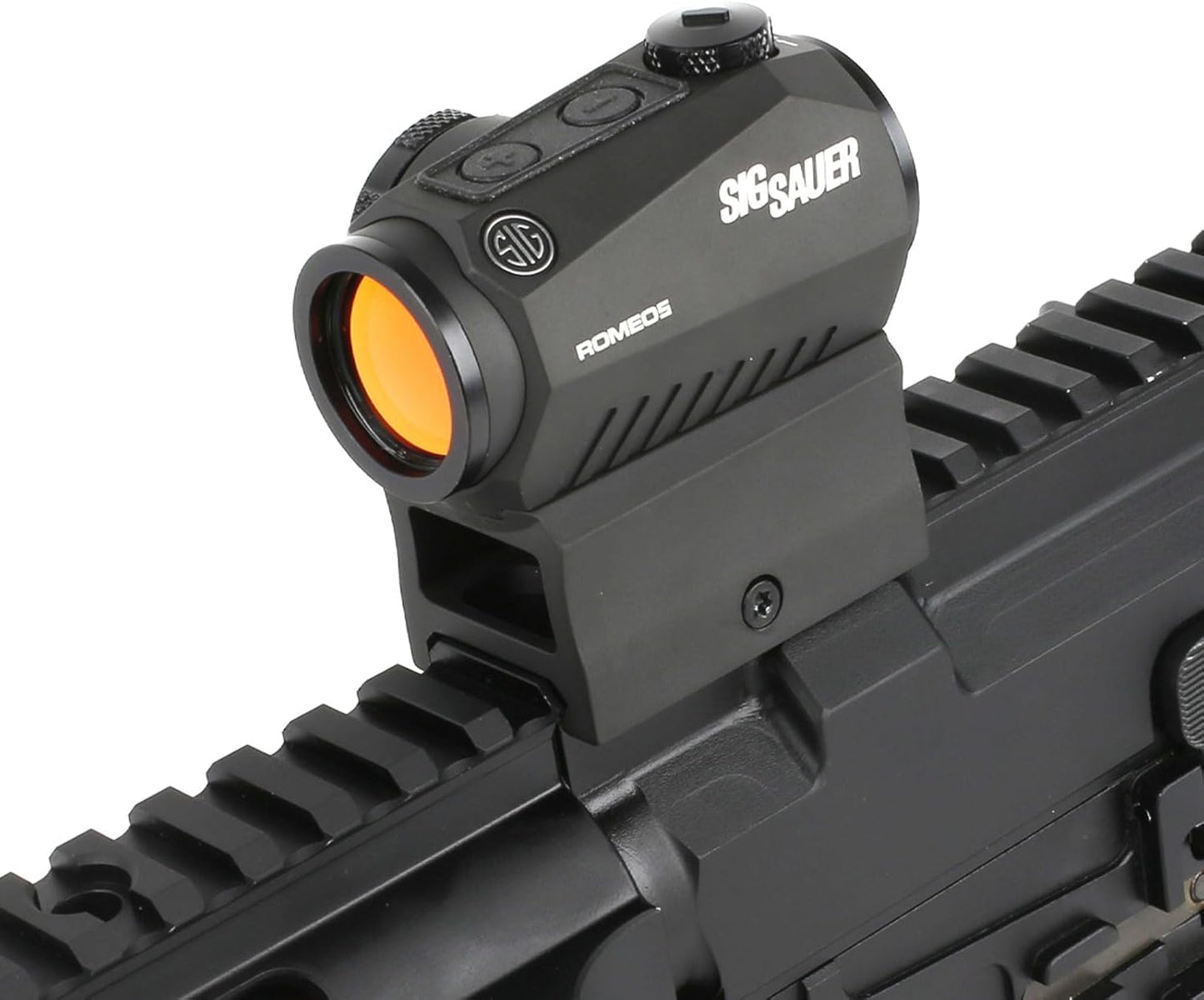 SIG SAUER ROMEO5 mounted on Picatinny rail close-up