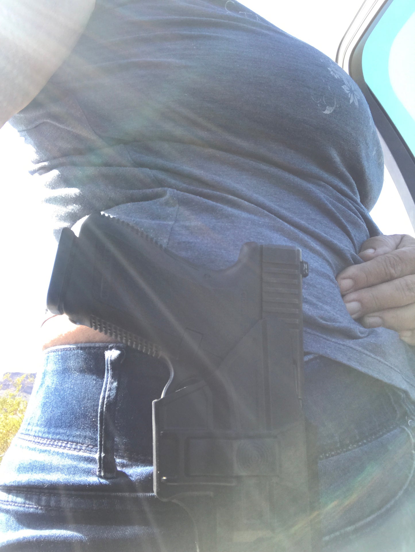 OWB Paddle Holster for Glock 19 / 19X / 23 / 32 / 44 / 45 (Right Hand)