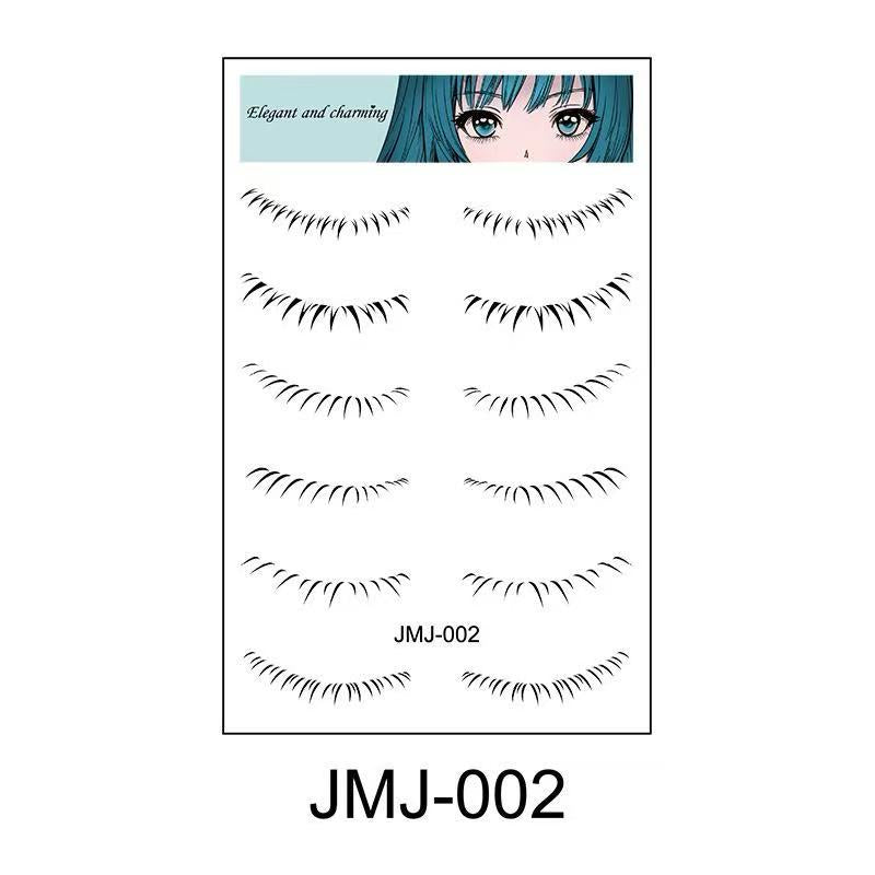 3D Realistic Lash Tattoo Stickers