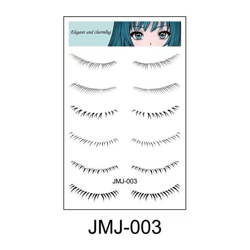 3D Realistic Lash Tattoo Stickers