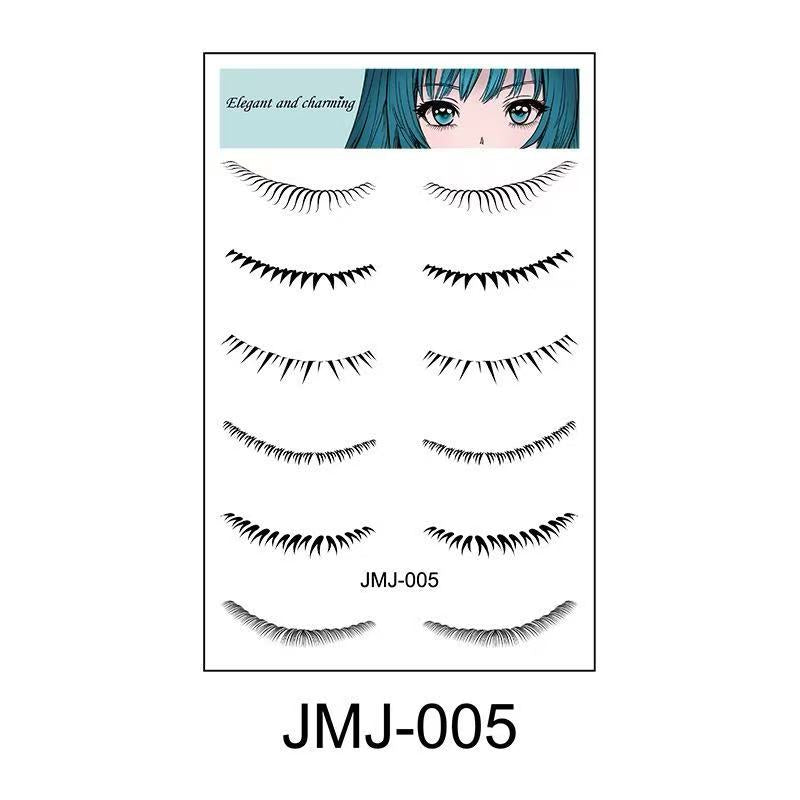 3D Realistic Lash Tattoo Stickers
