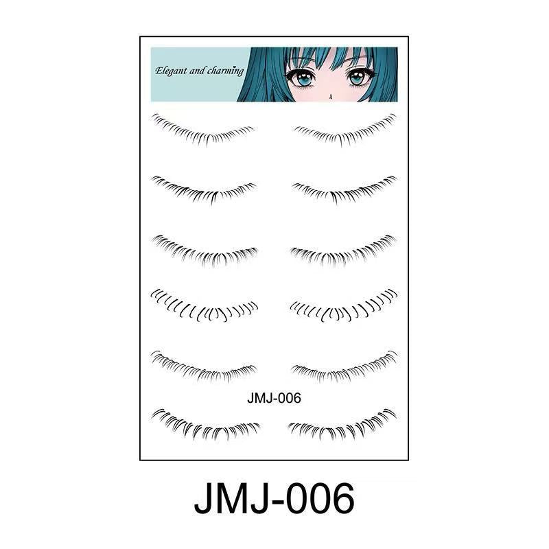 3D Realistic Lash Tattoo Stickers