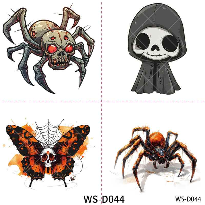 Pumpkin Tattoos Butterfly Skull HowCustom