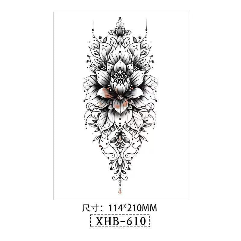 3D Temporary Tattoos – Realistic Body Art Stickers for Women & Men