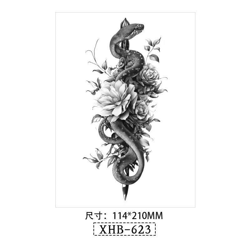 3D Temporary Tattoos – Realistic Body Art Stickers for Women & Men