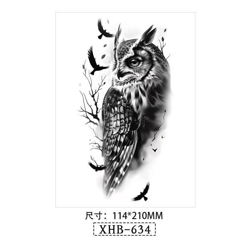 3D Temporary Tattoos – Realistic Body Art Stickers for Women & Men