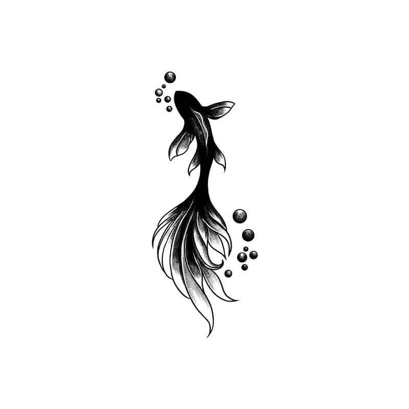 Herbal Tattoos Cat Flower HowCustom