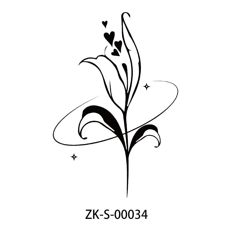 Black Swan and Butterfly Tattoos HowCustom