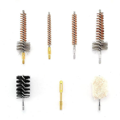 Gun Cleaning Kit – 18-Piece Universal Brass Cleaning Set for Rifle, Pistol & Shotgun