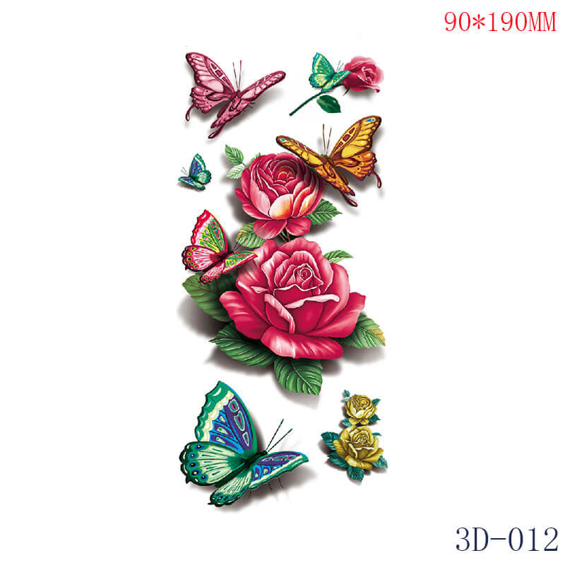 3D Flower Tattoo Ideas