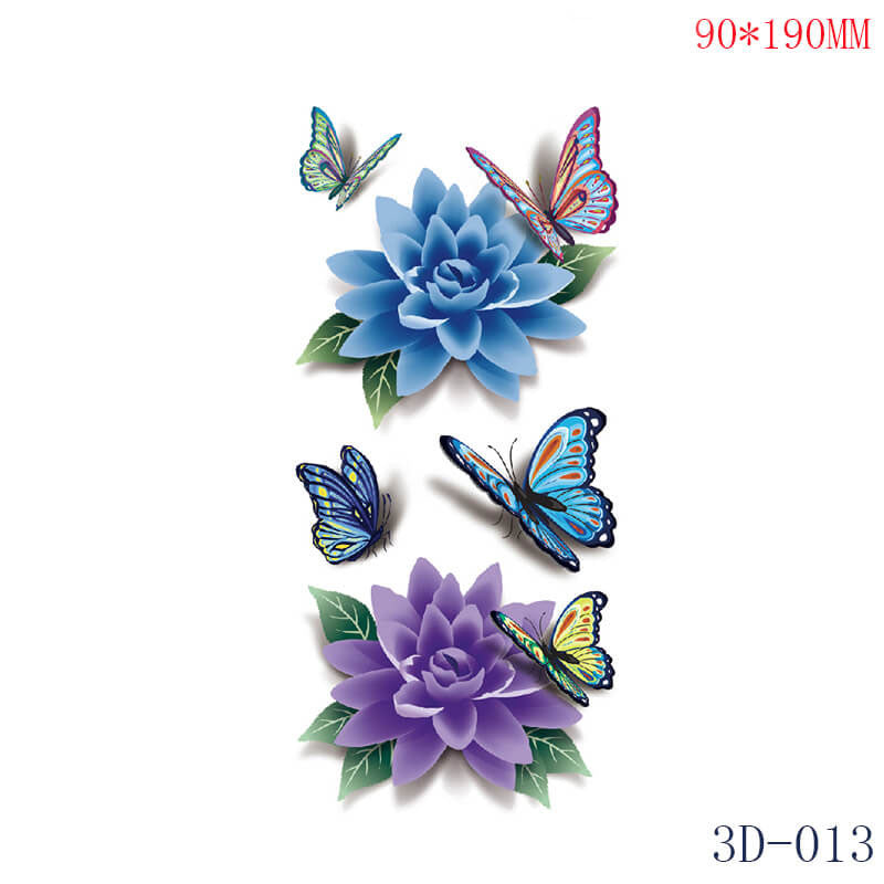 3D Flower Tattoo Ideas