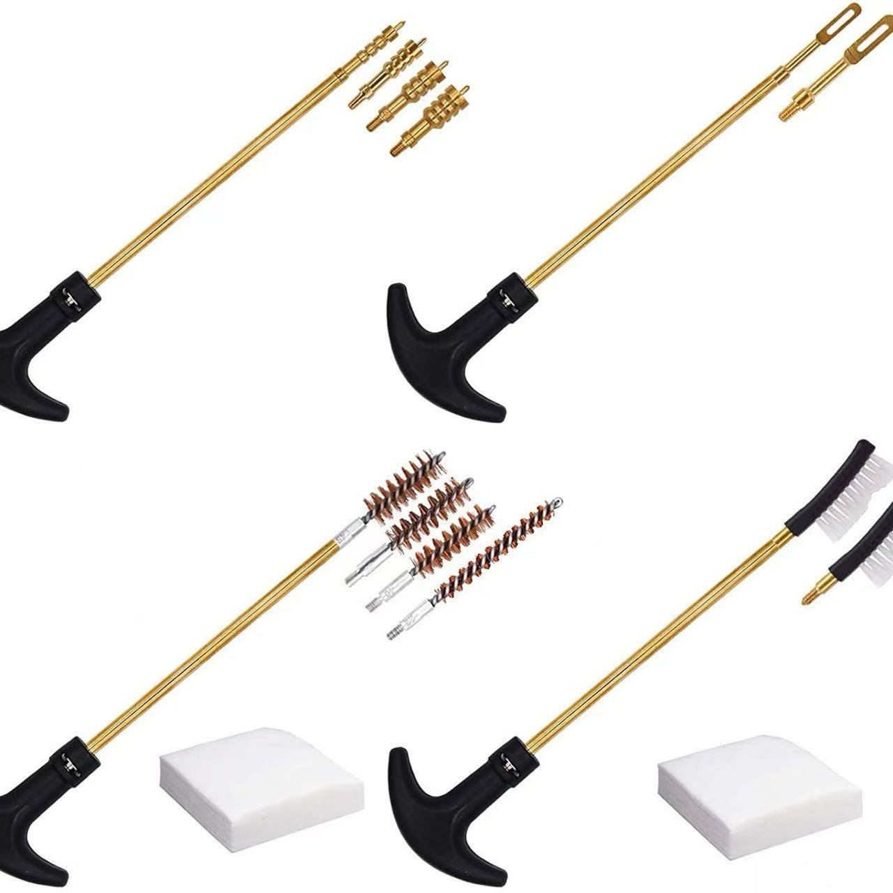 Gun Cleaning Kit – 18-Piece Universal Brass Cleaning Set for Rifle, Pistol & Shotgun