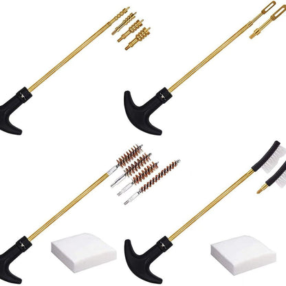 Gun Cleaning Kit – 18-Piece Universal Brass Cleaning Set for Rifle, Pistol & Shotgun