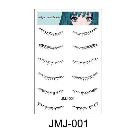 3D Realistic Lash Tattoo Stickers