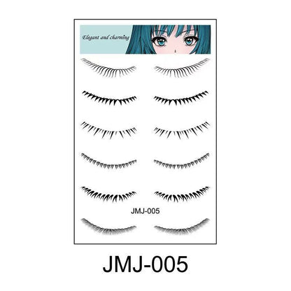 3D Realistic Lash Tattoo Stickers