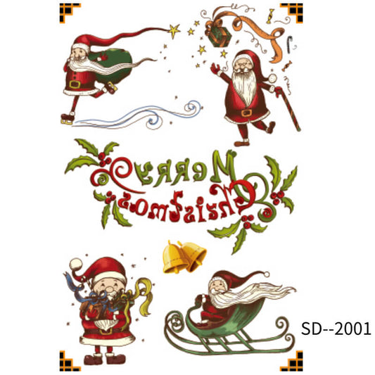 Santa Claus tattoos for Christmas