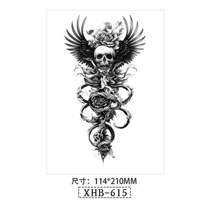 3D Temporary Tattoos – Realistic Body Art Stickers for Women & Men