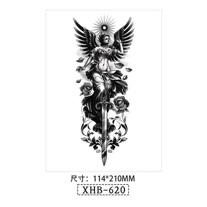 3D Temporary Tattoos – Realistic Body Art Stickers for Women & Men