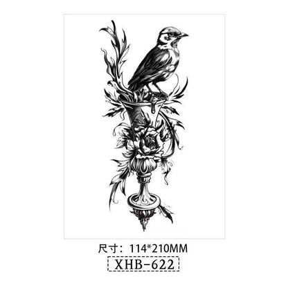 3D Temporary Tattoos – Realistic Body Art Stickers for Women & Men