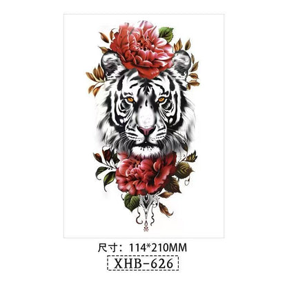 3D Temporary Tattoos – Realistic Body Art Stickers for Women & Men