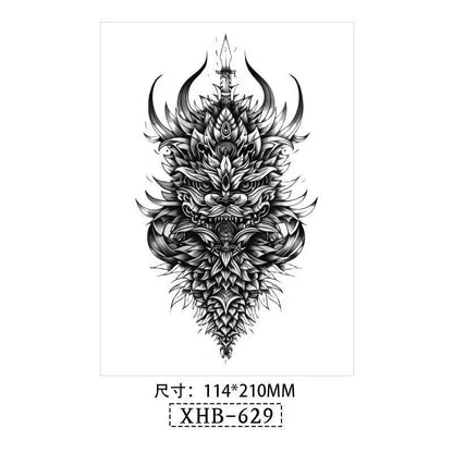 3D Temporary Tattoos – Realistic Body Art Stickers for Women & Men