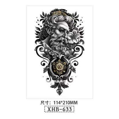 3D Temporary Tattoos – Realistic Body Art Stickers for Women & Men