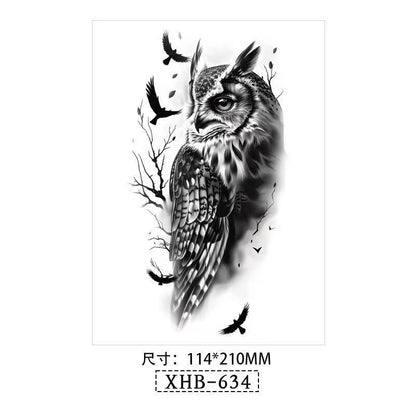 3D Temporary Tattoos – Realistic Body Art Stickers for Women & Men