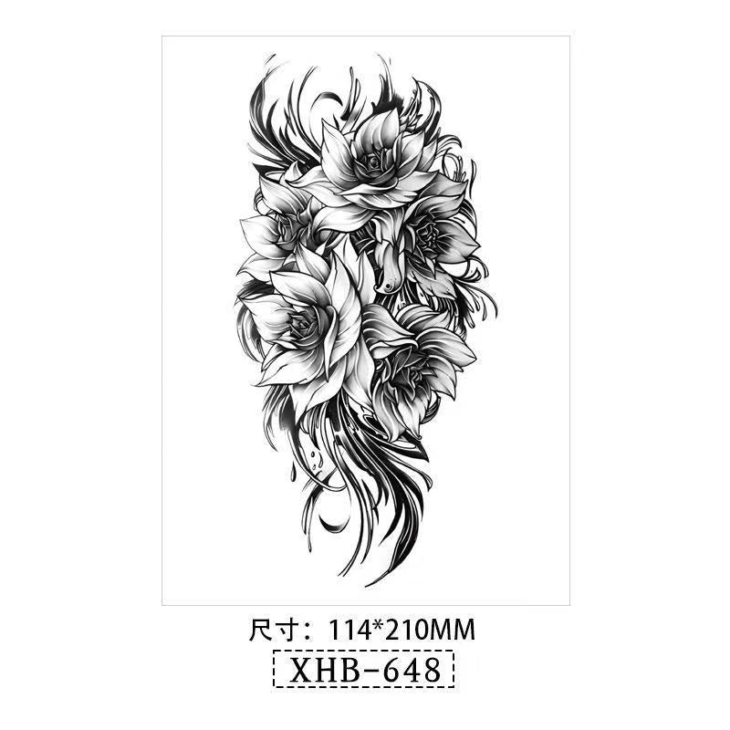 3D Temporary Tattoos – Realistic Body Art Stickers for Women & Men
